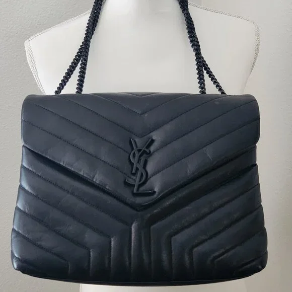 YSL- Saint Laurent Loulou Medium Shoulder bag - Picture 11 of 16